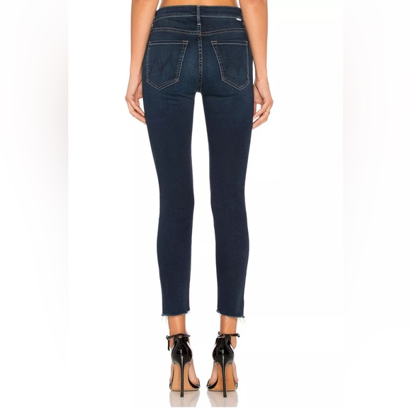 Mother Denim Stunner Ankle Step Fray After Hours - Picture 6 of 10